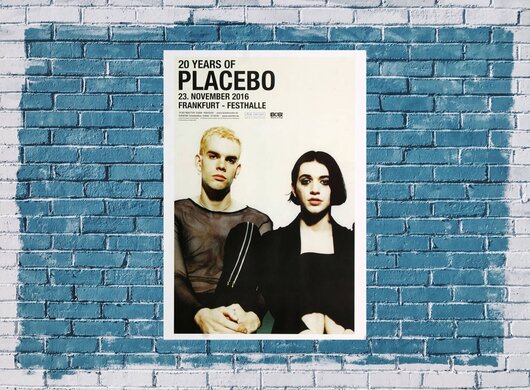 Placebo - A Pleace To Dream 3,  2016 - Konzertplakat