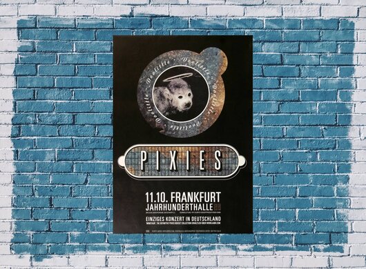 Pixies - The Pixies, Frankfurt 2009 - Konzertplakat