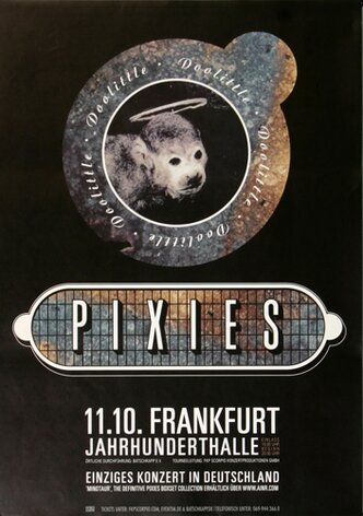 Pixies - The Pixies, Frankfurt 2009 - Konzertplakat
