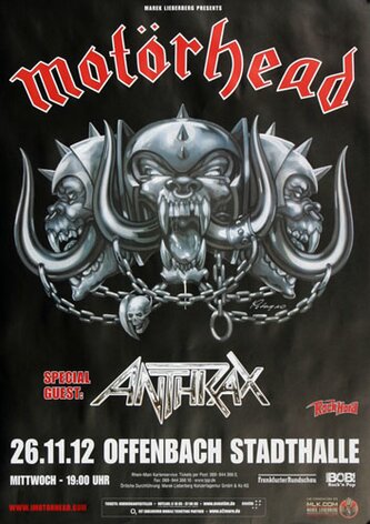 Motörhead - Alive and Swinging, Offenbach, 2012 -...