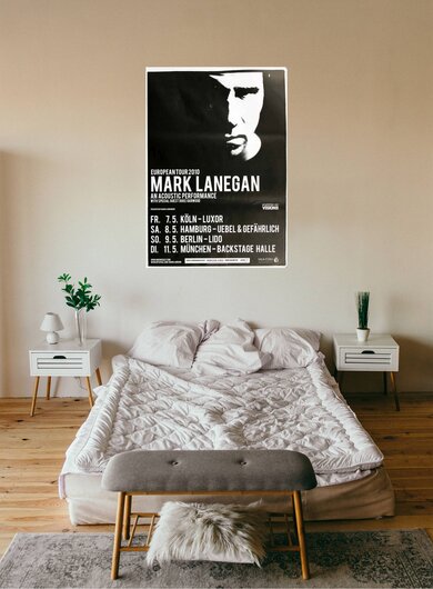 Mark Lanegan - European Tour, Tour 2010 - Konzertplakat