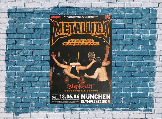 Metallica - München, München 2004 - Konzertplakat