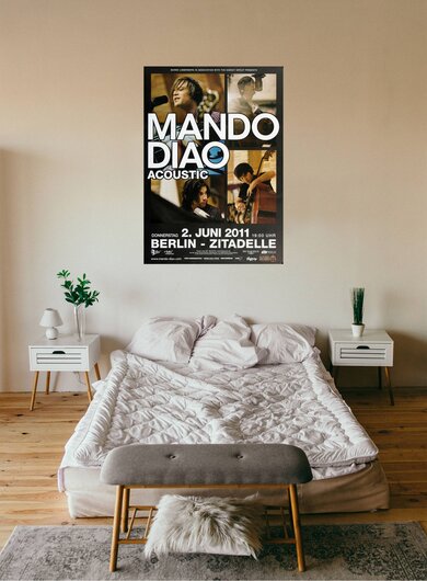 Mando Diao - Acoustic , Berlin 2011 - Konzertplakat