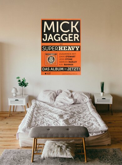 Mick Jagger - Superheavy,  2011 - Konzertplakat