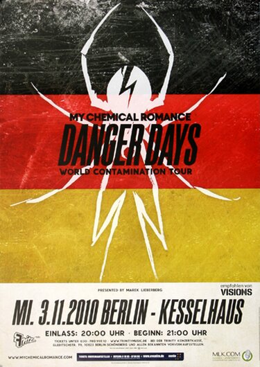 Korn - Berlin, Berlin 2010 - Konzertplakat