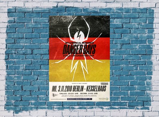 Korn - Berlin, Berlin 2010 - Konzertplakat