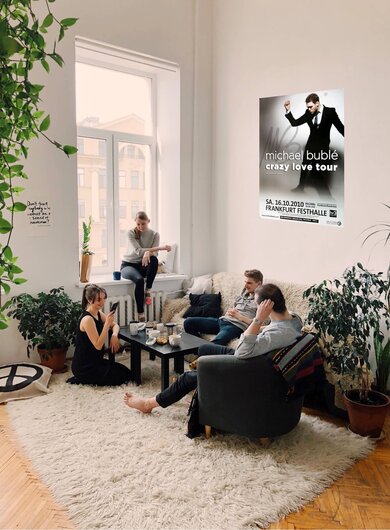 Michael Bubl - Crazy Love , Frankfurt 2010 - Konzertplakat