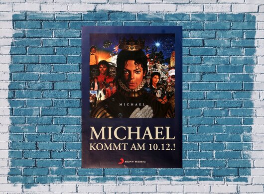 Michael Jackson - Review,  2010 - Konzertplakat