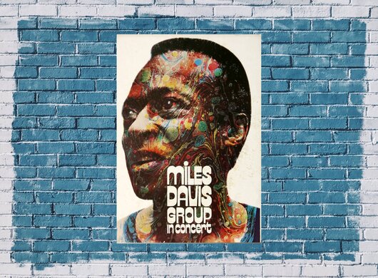 Miles Davis - Live in Concert,  1971 - Konzertplakat