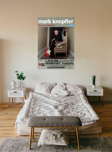 Mark Knopfler - Kill To Get, Frankfurt 2008 - Konzertplakat