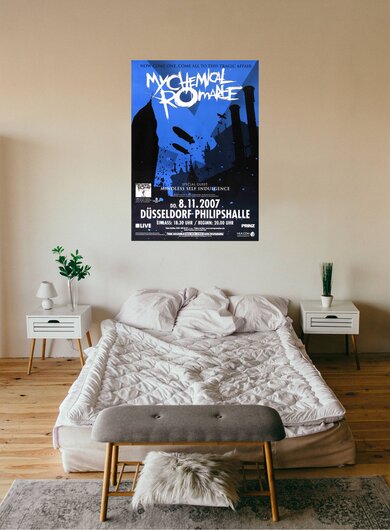 My Chemical Romance - Now Come One , Dsseldorf 2007 - Konzertplakat