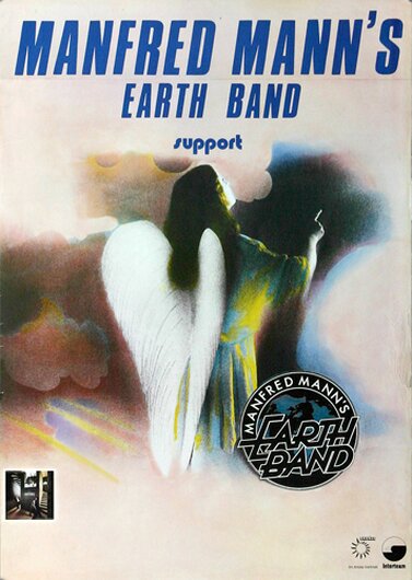 Manfred Manns Earth Band - Angel Station, Tour 1979 - Konzertplakat