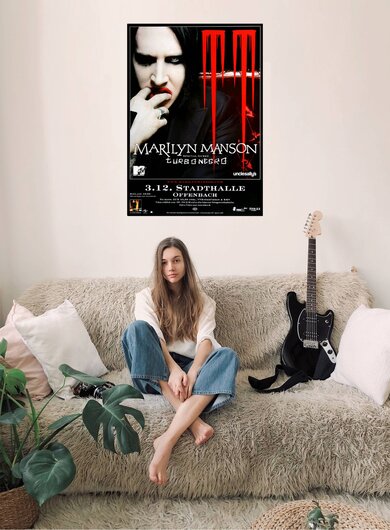 Marilyn Manson - Eat Me Drink Me, Frankfurt 2007 - Konzertplakat