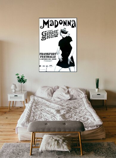 Madonna - The Girlie Show, Frankfurt 1993 - Konzertplakat