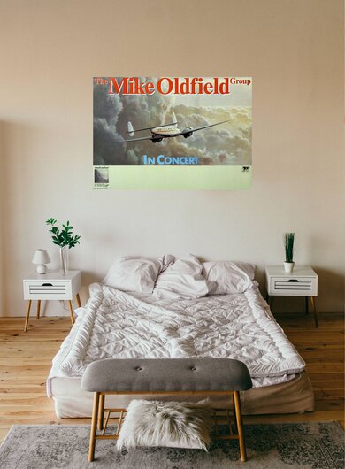 Mike Oldfield, Five Miles Out, 1982, Konzertplakat