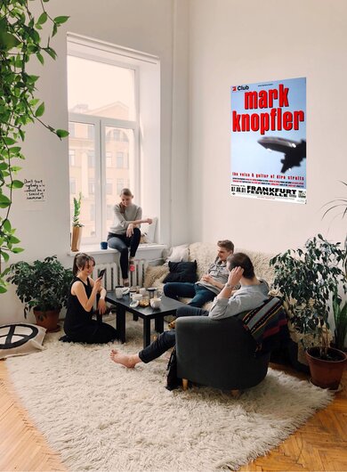 Mark Knopfler - The Voice, Frankfurt 2001 - Konzertplakat