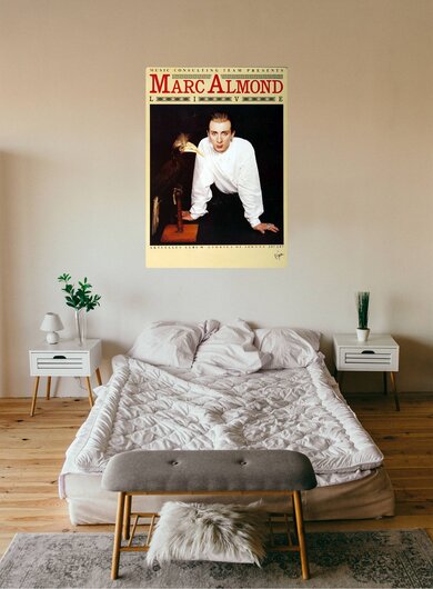 Marc Almond, Live 2001 - Konzertplakat