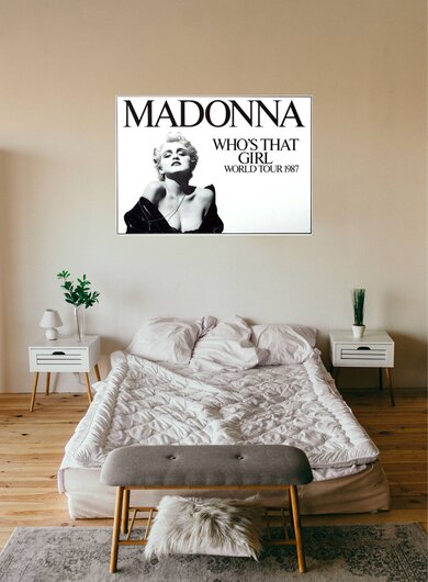 Madonna - Whos That Girl,  1987 - Konzertplakat