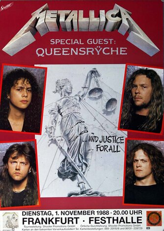 Metallica - And Justice For All, Frankfurt 1988 -...