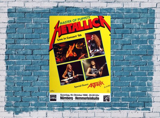Metallica, Master Of Puppets, NÜR, 1986