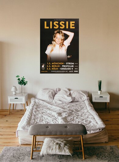 Lissie - Shameless, Tour 2016 - Konzertplakat