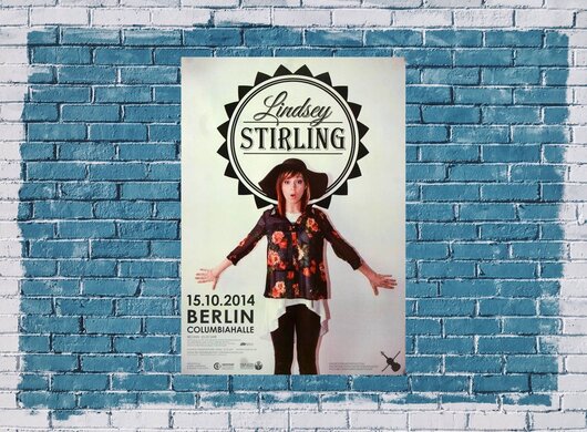 Lindsey Stirling - Shatter Me , Berlin 2014 - Konzertplakat