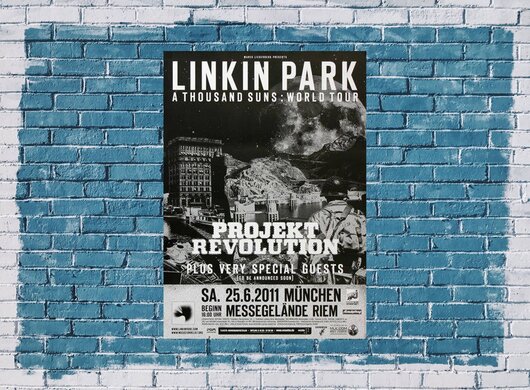 Linkin Park - World Tour , München 2011 - Konzertplakat