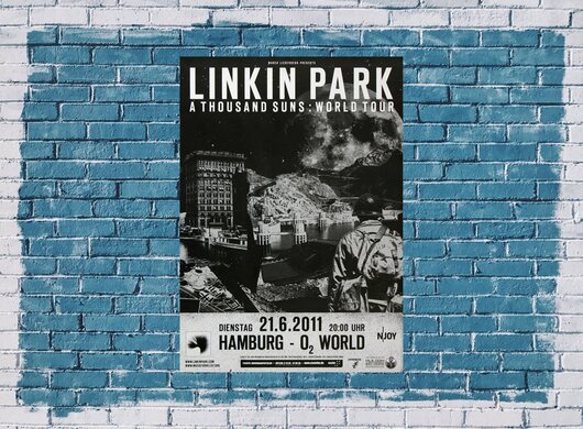 Linkin Park - World Tour , Hamburg 2011 - Konzertplakat
