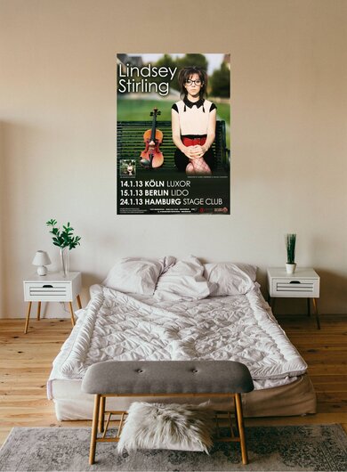 Lindsey Stirling, Live In, Tour 2013, - Konzertplakat