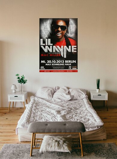 Lil Wayne - Lollipop , Berlin 2013 - Konzertplakat