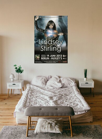 Lindsey Stirling - Crystallize , Berlin 2013 - Konzertplakat