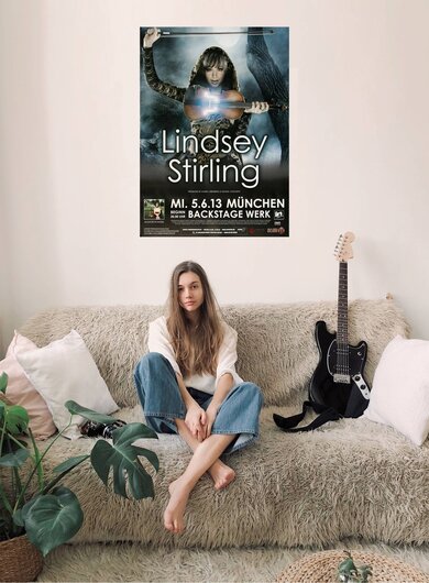 Lindsey Stirling - Crystallize , München 2013 - Konzertplakat