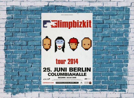 Limp Bizkit - Ready To Go , Berlin 2014 - Konzertplakat