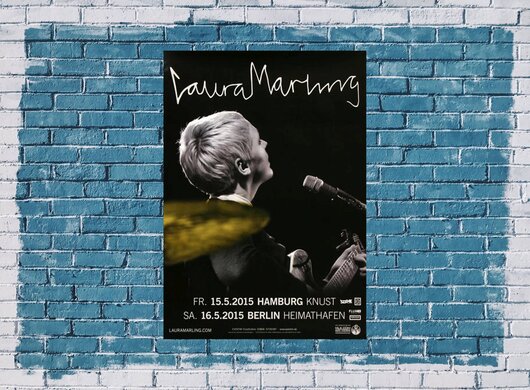 Laura Marling - Short Movie, Hamburg & Berlin 2015 - Konzertplakat