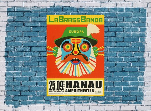 La Brass Banda - Europa, Tour 2014 - Konzertplakat