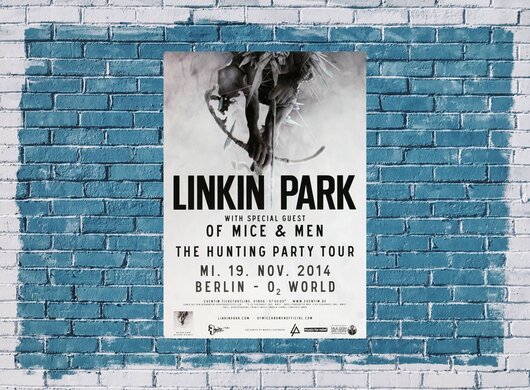 Linkin Park - Until Its Gone , Berlin 2014 - Konzertplakat