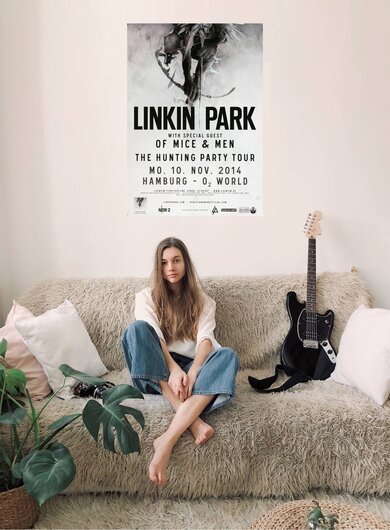 Linkin Park - Until Its Gone , Hamburg 2014 - Konzertplakat