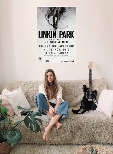 Linkin Park - Until Its Gone , Leipzig 2014 - Konzertplakat