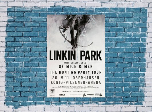 Linkin Park - Until Its Gone , Oberhausen 2014 - Konzertplakat