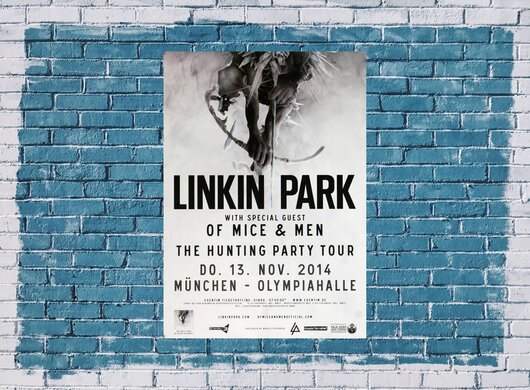 Linkin Park - Until Its Gone , München 2014 - Konzertplakat