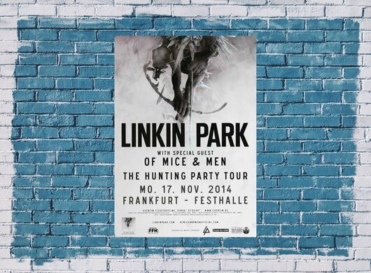 Linkin Park - Until Its Gone , Frankfurt 2014 - Konzertplakat