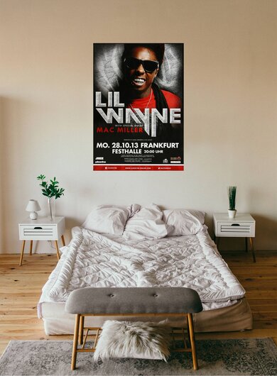 Lil Wayne - Lollipop , Frankfurt 2013 - Konzertplakat