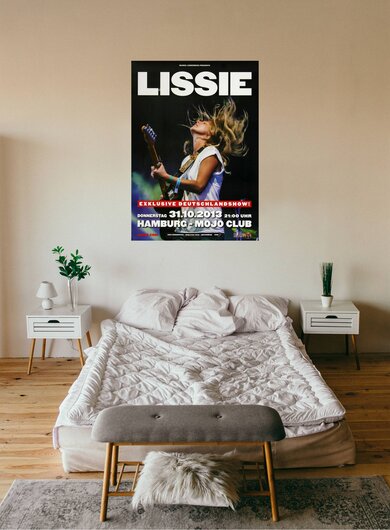 Lissie - Back To Forever, Hamburg 2013 - Konzertplakat