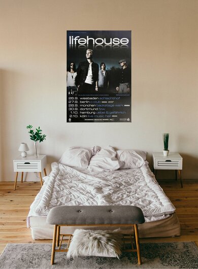 Lifehouse - Livehouse, Tour 2010 - Konzertplakat