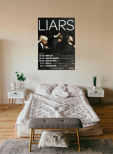 Liars - WIXIW MIX, Tour 2012 - Konzertplakat