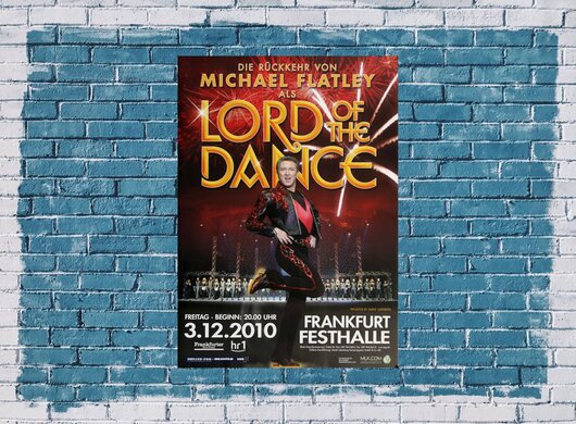 Lord Of The Dance - Die Rückkehr, Frankfurt 2010 - Konzertplakat