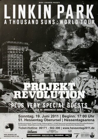 Linkin Park, A Thousand Suns, Oberursel, 2011,