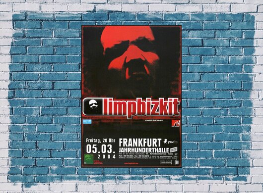 Limp Bizkit - Results May Vary, Frankfurt 2004 - Konzertplakat