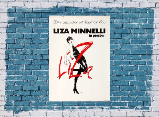 Liza Minnelli - Liza With A Z,  1972 - Konzertplakat