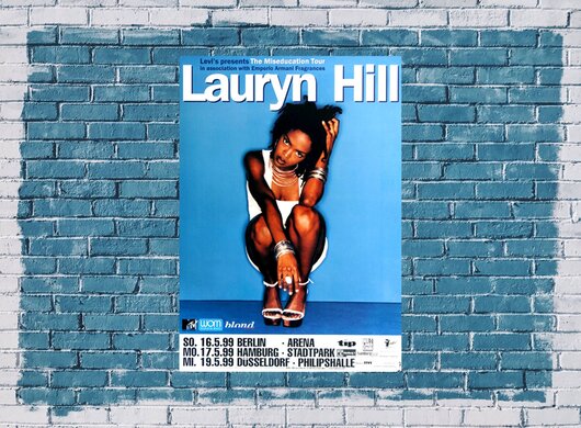 Fugees - Lauryn Hill, Miseducation, 1999 - Konzertplakat
